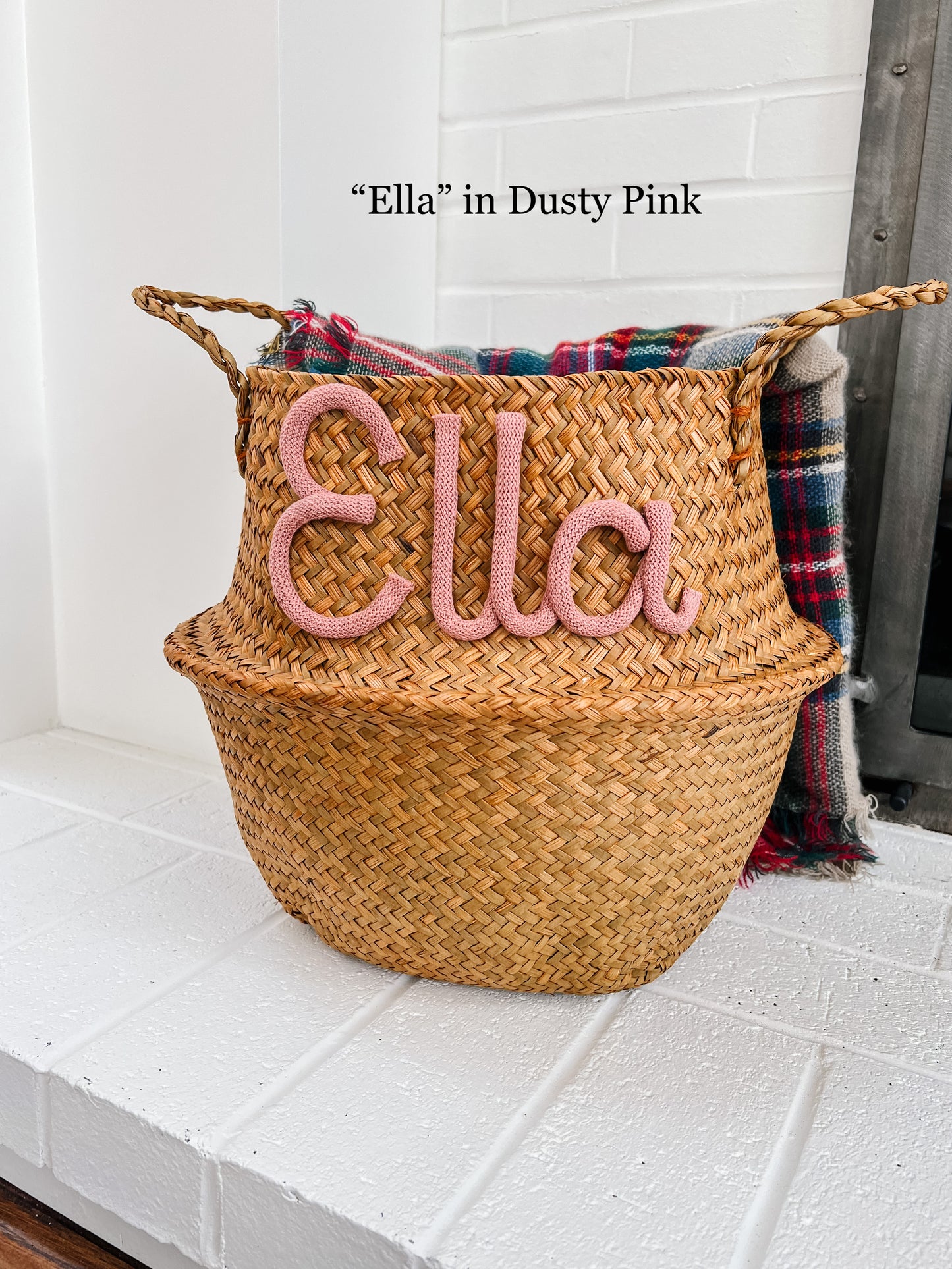 Natural Personalized Basket