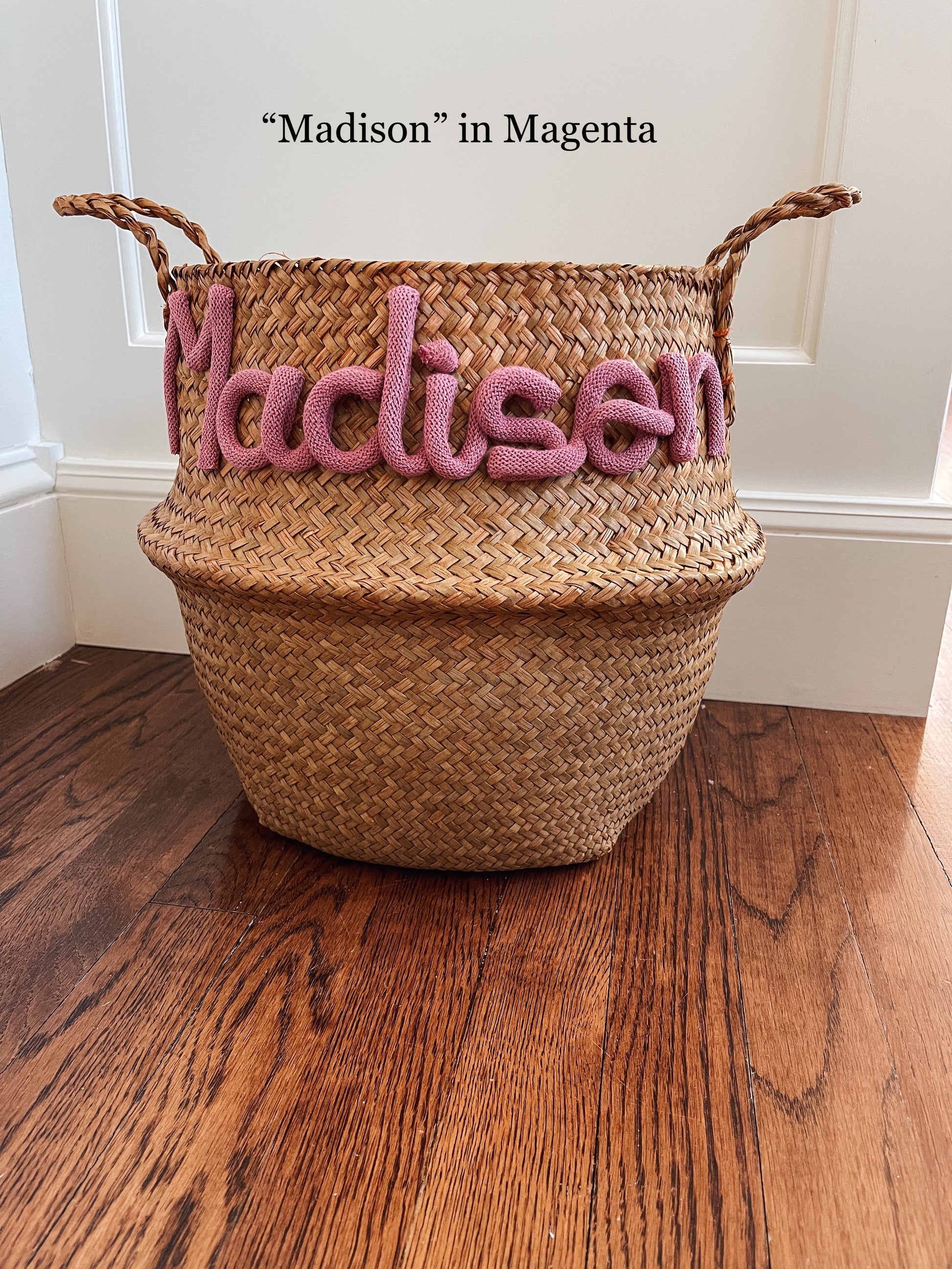 Wooden Keepsake Gift Crate with Rope Handles