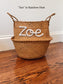 Natural Personalized Basket