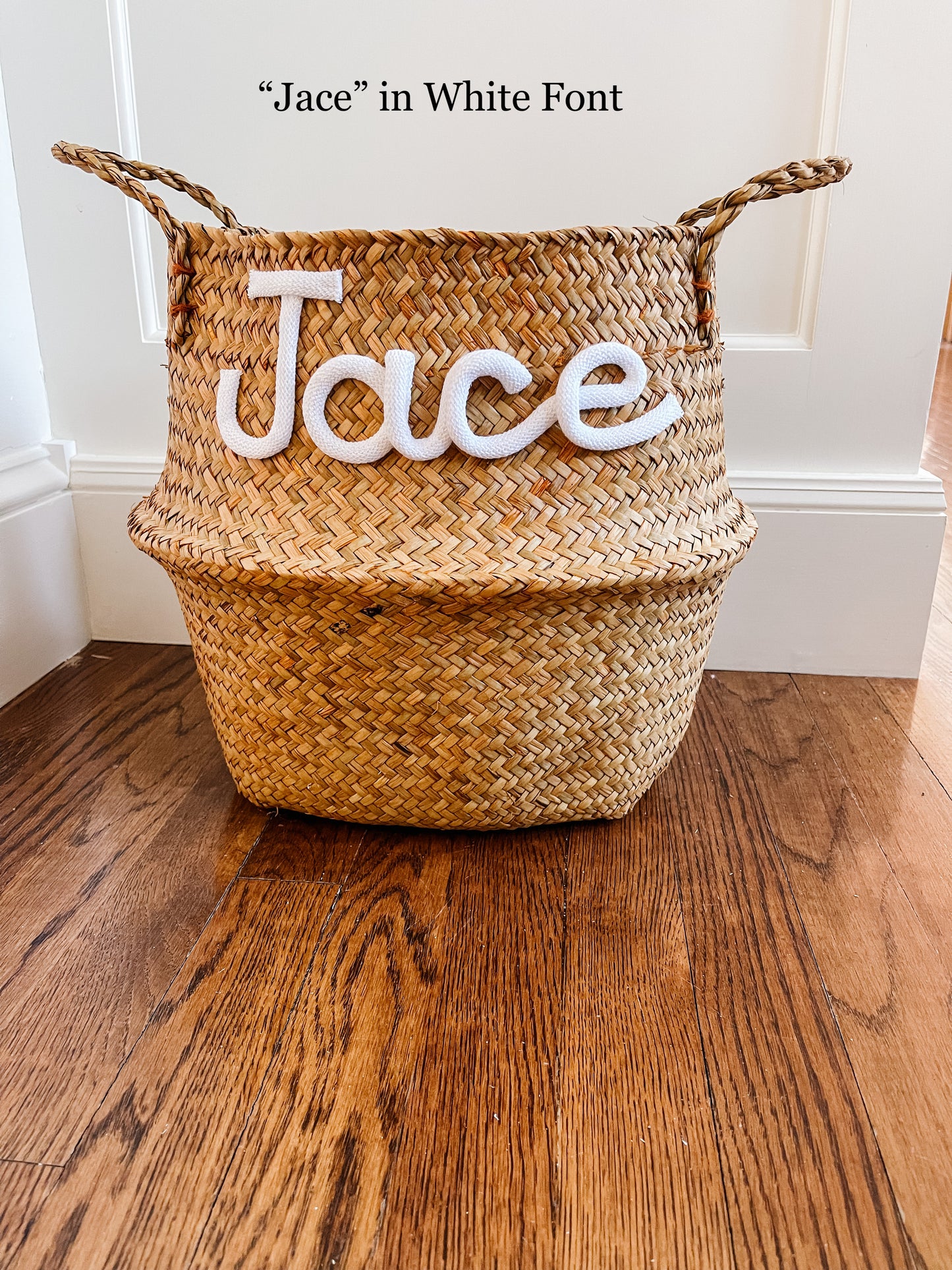 Natural Personalized Basket